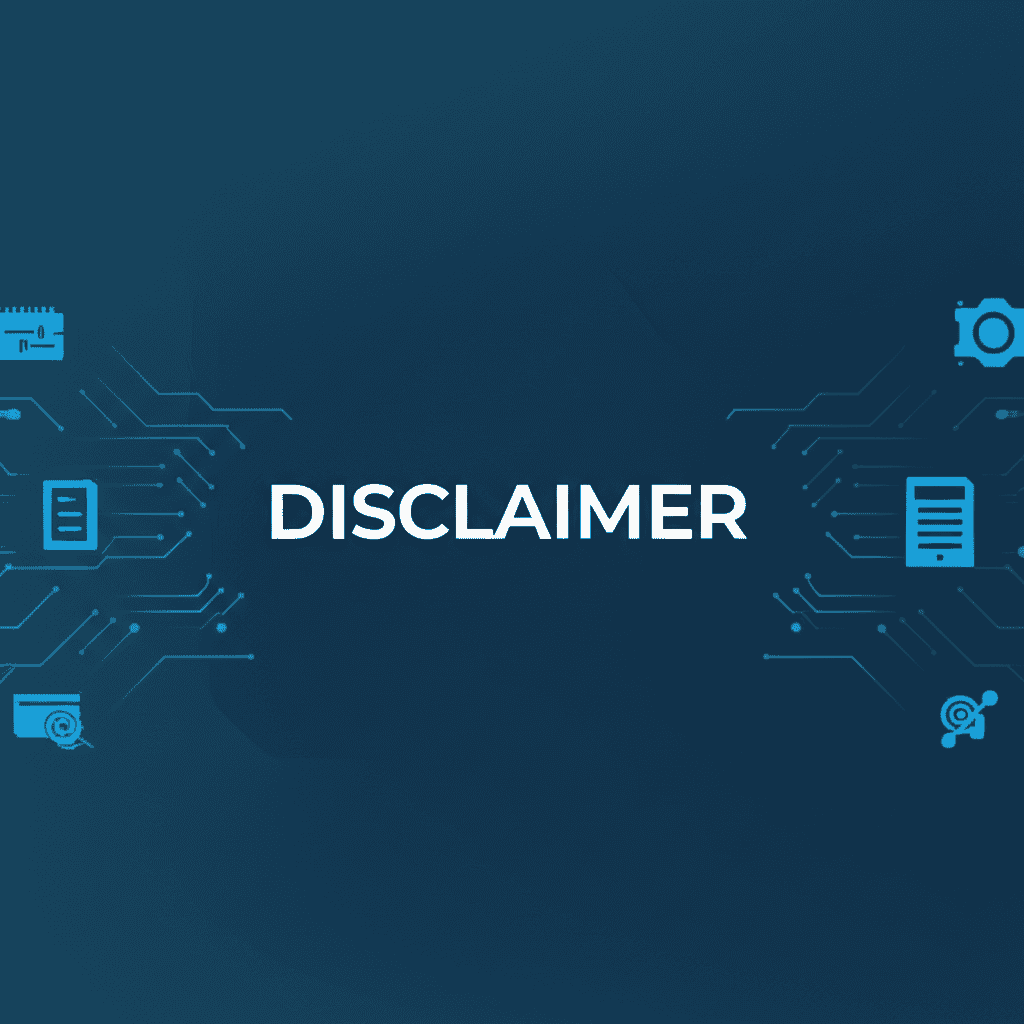 Legal Disclaimer document with a stamp of approval