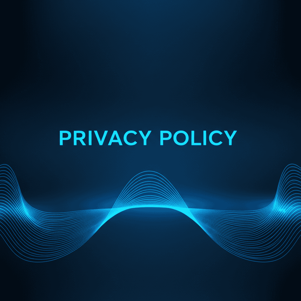 An illustration representing data privacy and security with a shield icon, relevant to a privacy policy for LoL Randomizer users.