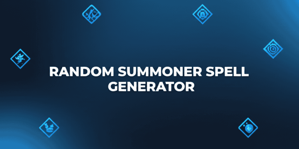 Random Summoner Spell Generator tool interface