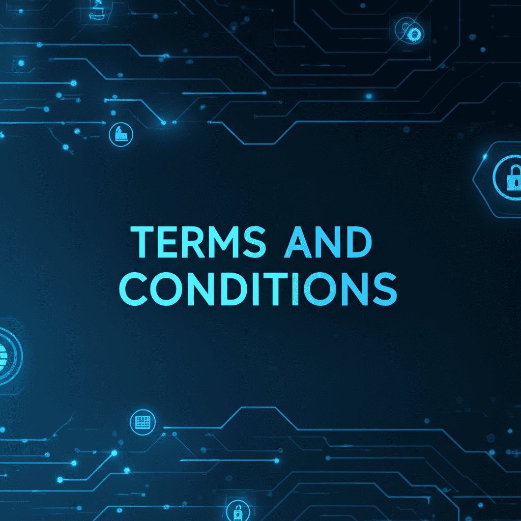 Legal document with terms and conditions text, representing rules and agreements for LoL Randomizer.